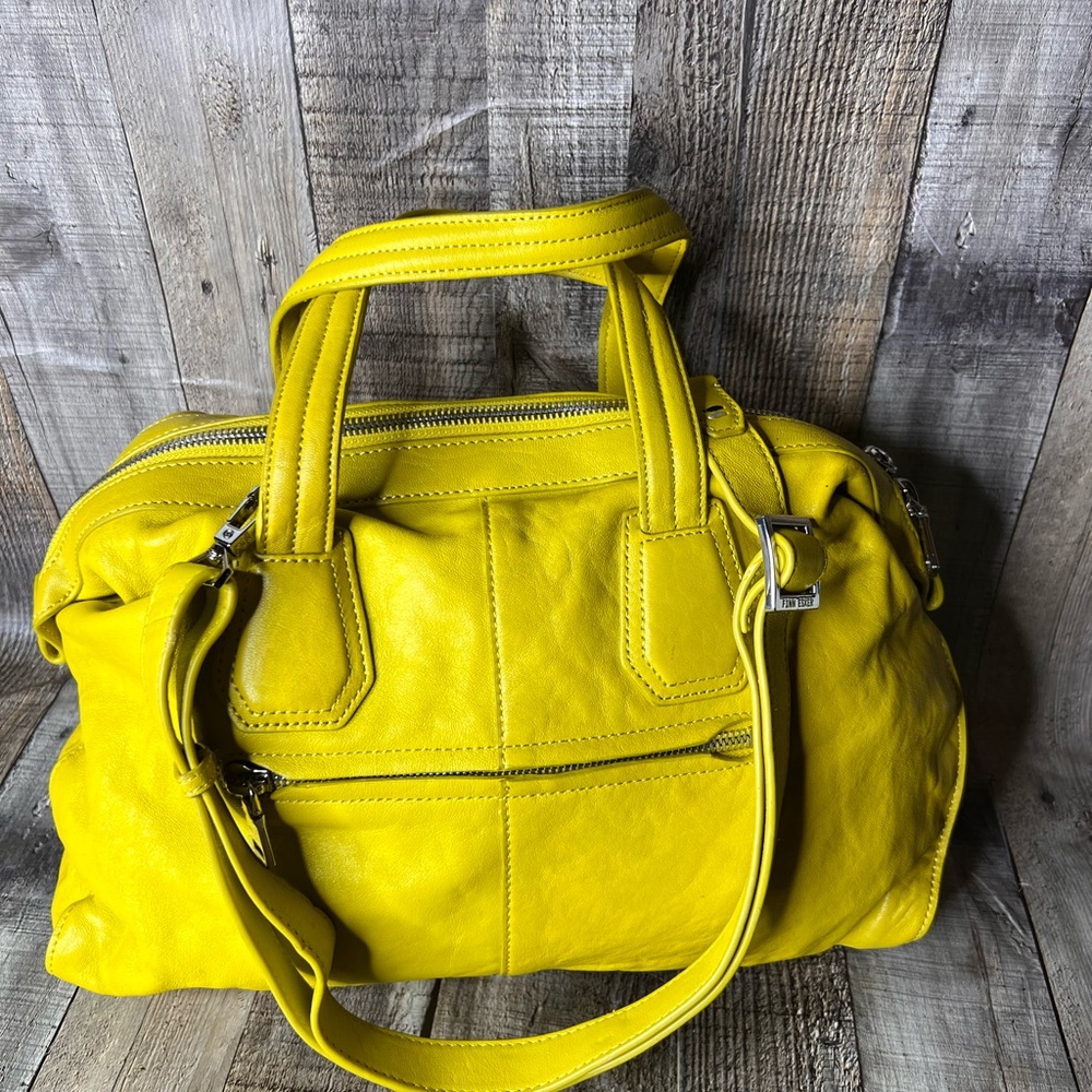 Finn Esker Yellow Women's shoulder Crossbody Bag - Picture 5 of 16